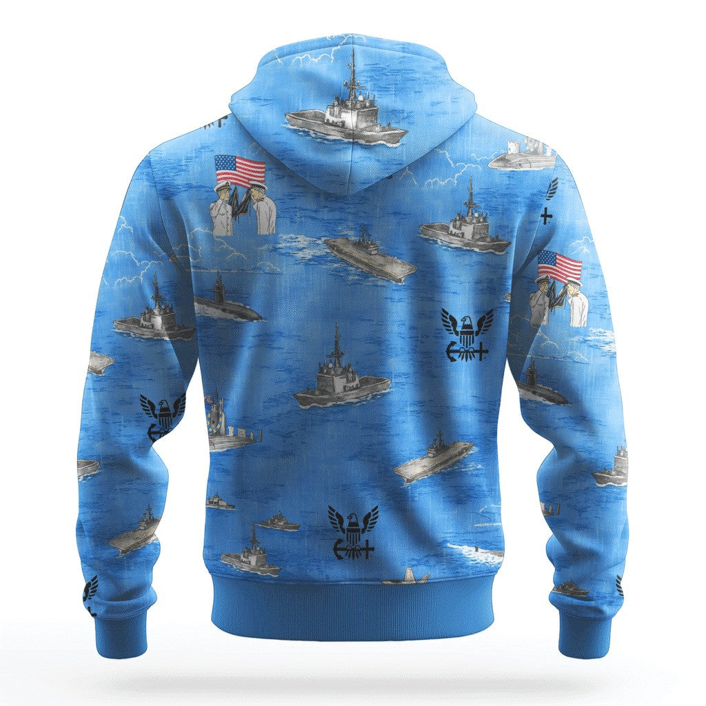 US Navy 250Th Anniversary Hoodie 1775 2025 USN Merch Royal Navy Veteran Gifts - Lilybirchmarket