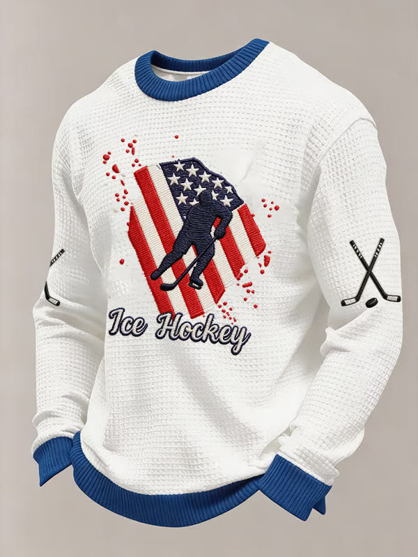 USA 2026 Ice Hockey Sweatshirt Game Day Apparel Gifts For Hockey Fan - Lilybirchmarket