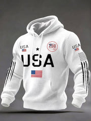 USA 250Th Anniversary 1776 2026 Hoodie American Flag Apparel Patriotic Gifts For Him - Lilybirchmarket