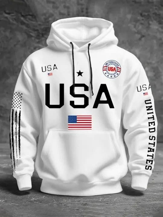 USA 250th Anniversary Hoodie Independence Day Apparel 4Th Of July Gift Ideas For Men - Lilybirchmarket