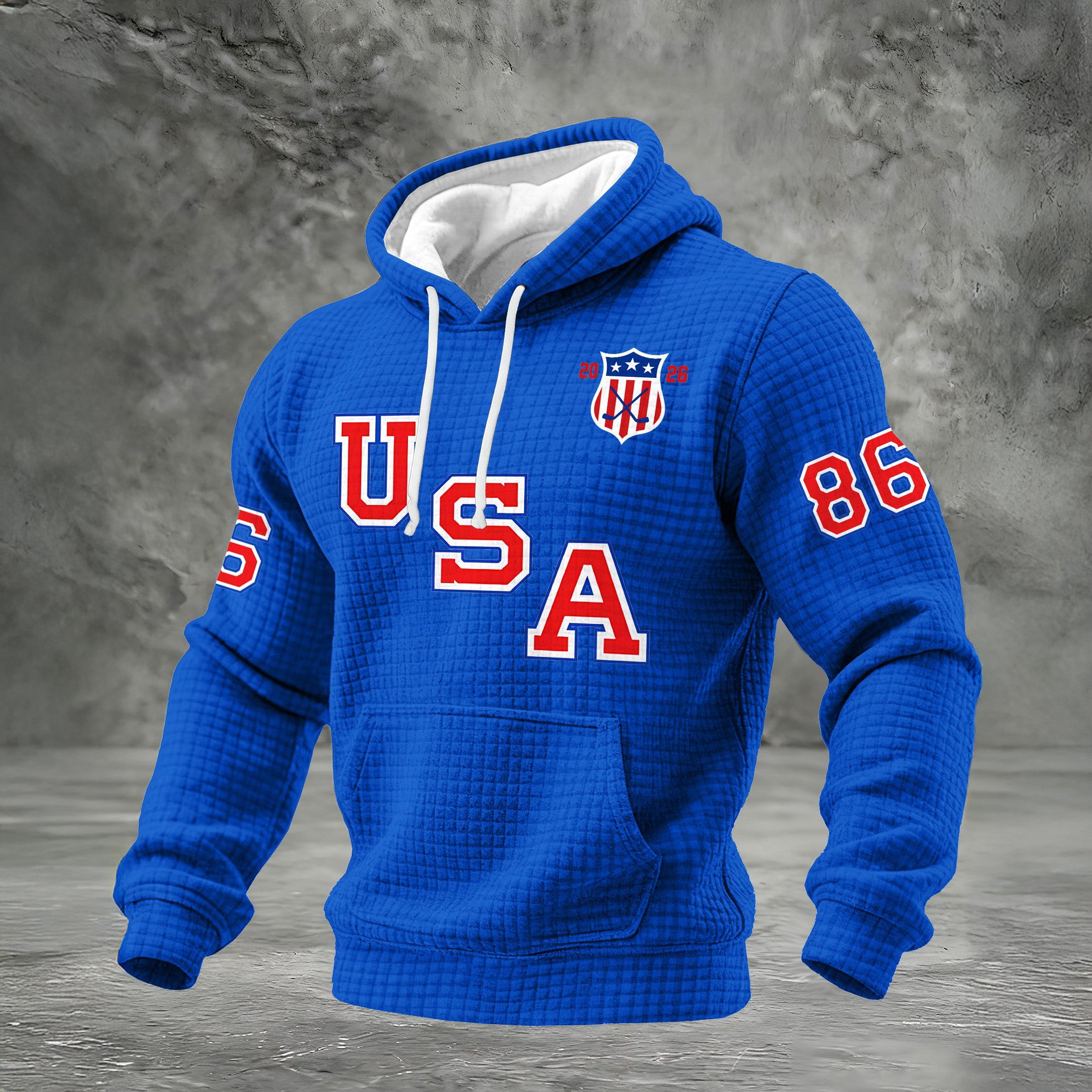 USA Hockey 2026 Winter Olympic 86 Hoodie USA Hockey Team Apparel Present For Fans - Lilybirchmarket