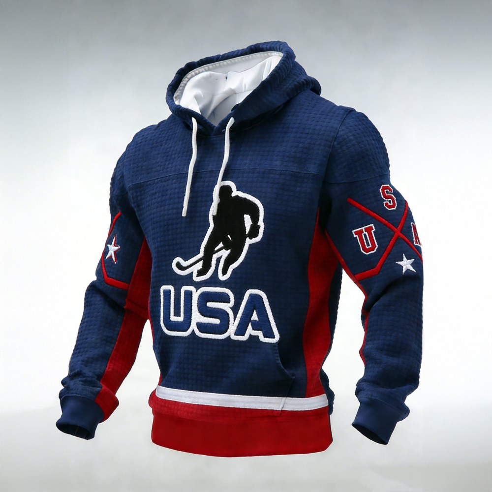 USA Hockey 2026 Winter Olympic Hoodie USA Hockey Olympic Merch Fan Gift For Him - Lilybirchmarket