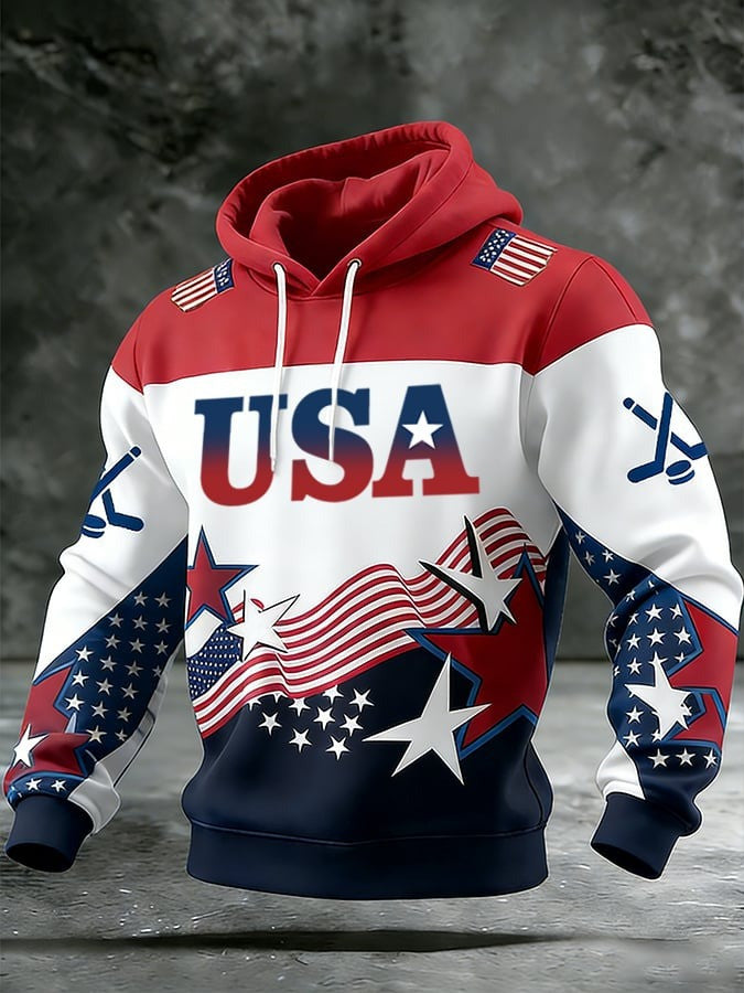 USA Hockey 2026 Winter Olympics Hoodie Best Game Day Outfits Team USA Merch Gifts For Fans - Lilybirchmarket