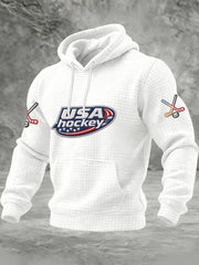 USA Hockey 2026 Winter Olympics Hoodie Game Day Sports Apparel Gifts For Hockey Enthusiasts - Lilybirchmarket