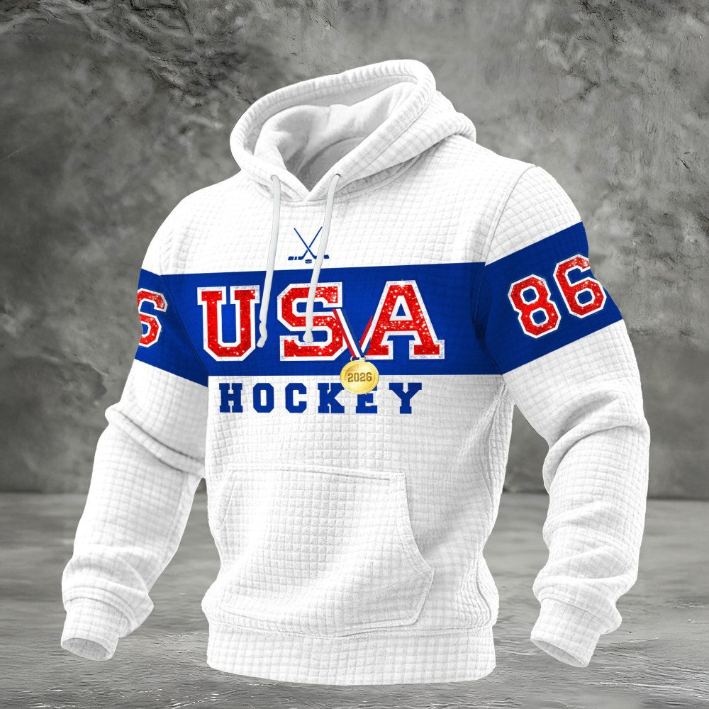 USA Hockey Gold Medal 2026 Hoodie USA Hockey Gold Apparel Best Present For Fans - Lilybirchmarket