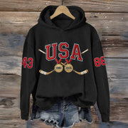 USA Hockey Team 2026 Winter Olympic Hoodie Milano Cortina USA Hockey Apparel Best Fan Gift - Lilybirchmarket