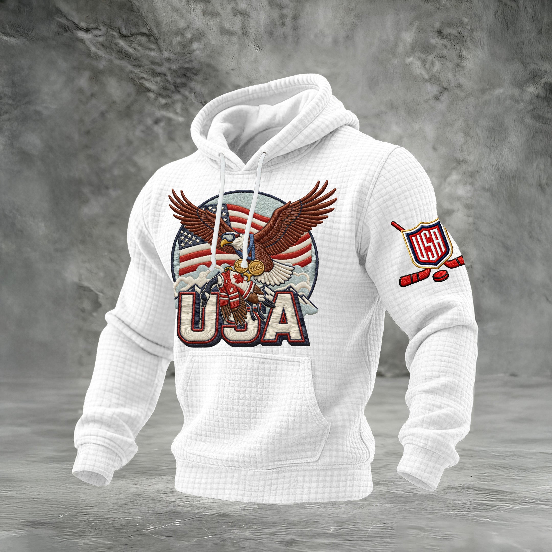 USA Ice Hockey 2026 Winter Olympic Hoodie USA Ice Hockey Apparel Good Gift For Fan - Lilybirchmarket