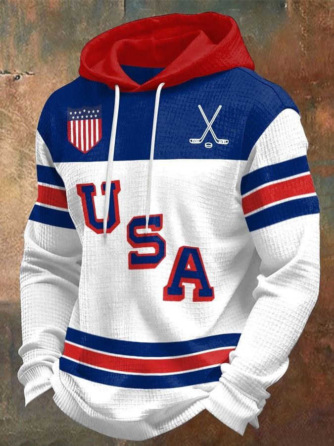 USA Ice Hockey 2026 Winter Olympics Hoodie Men's Team USA Hockey Merch Apparel For Sale - Lilybirchmarket