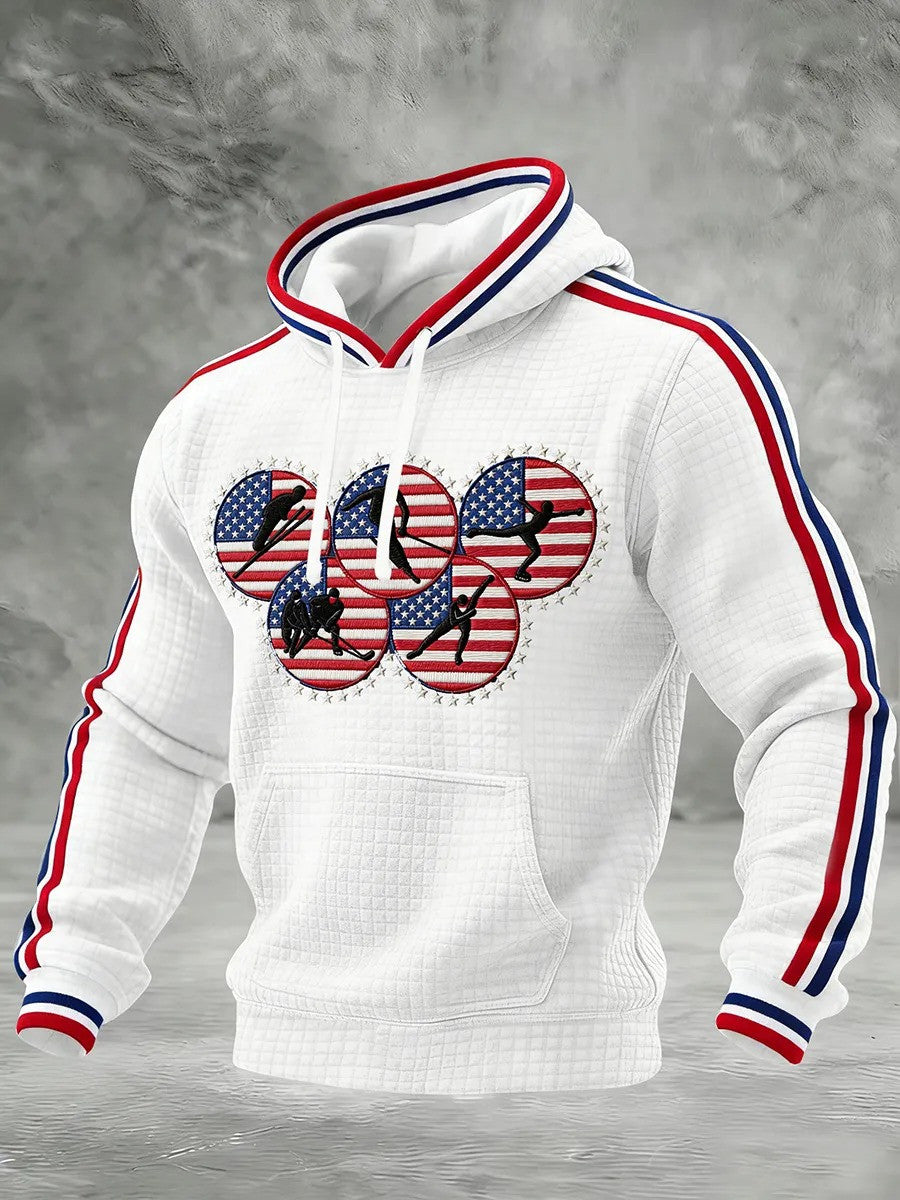 USA Ice Hockey 2026 Winter Olympics Hoodie Team USA Merch Best Gifts For Hockey Fans - Lilybirchmarket