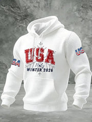 USA Italy Winter 2026 Hoodie 2026 Winter Olympics Team USA Merch Clothing Fan Gifts - Lilybirchmarket