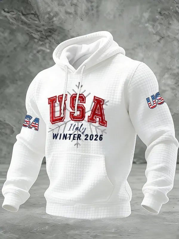 USA Italy Winter 2026 Hoodie 2026 Winter Olympics Team USA Merch Clothing Gifts For Fans - Lilybirchmarket
