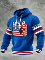 USA Ski Team 2026 Winter Olympics Hoodie Team USA Merch Gifts For Sports Lovers - Lilybirchmarket