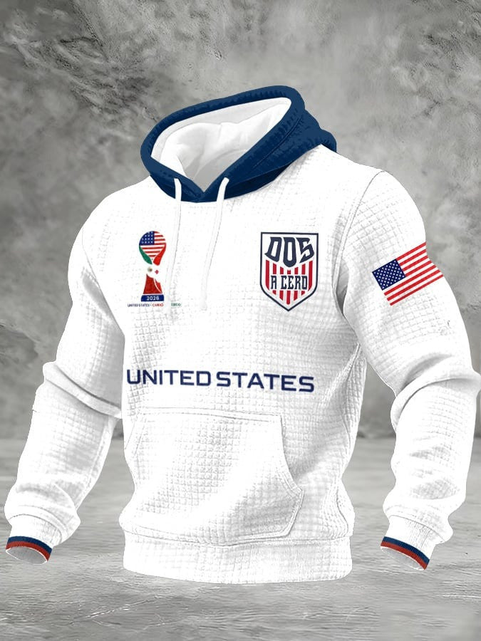 USA Soccer FIFA 2026 World Cup Hoodie Men's Game Day Clothing Best Gifts For Soccer Lovers - Lilybirchmarket