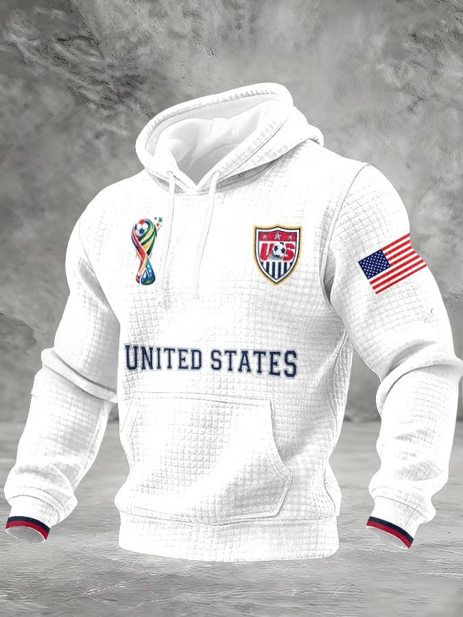 USA Soccer FIFA 2026 World Cup Hoodie United States Soccer Team World Cup Merch Fan Gifts - Lilybirchmarket