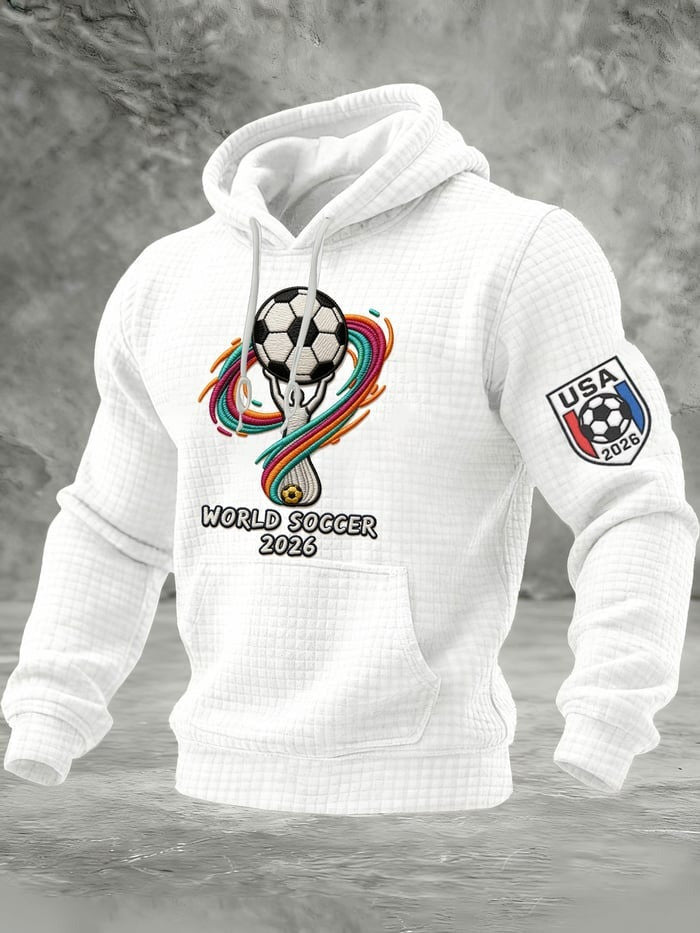 USA Soccer FIFA 2026 World Cup Hoodie World Soccer 2026 Hoodie FIFA Merch Gifts For Soccer Fans - Lilybirchmarket