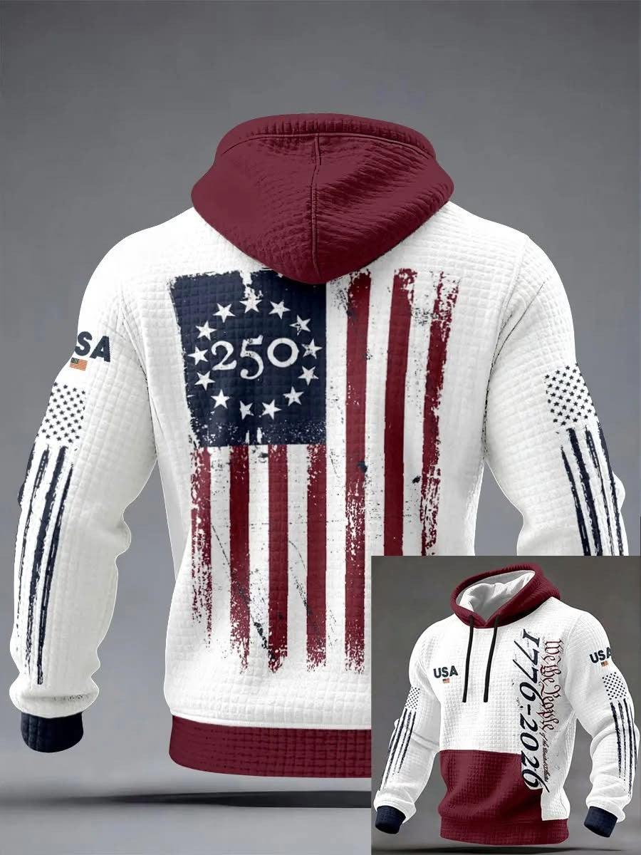 USA We The People 250 Years Hoodie 1776 2026 Honor 250Th Anniversary Veteran Apparel - Lilybirchmarket