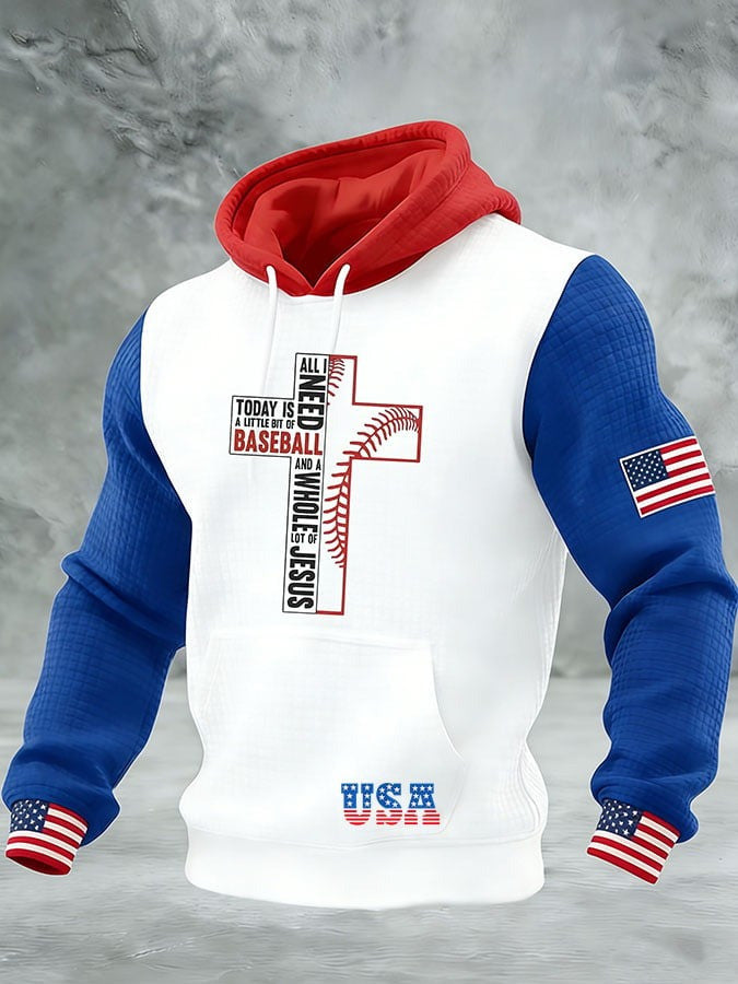 USA World Baseball Classic Waffle Hoodie Team USA Baseball Merch WBC 2026 Merchandise For Sale - Lilybirchmarket