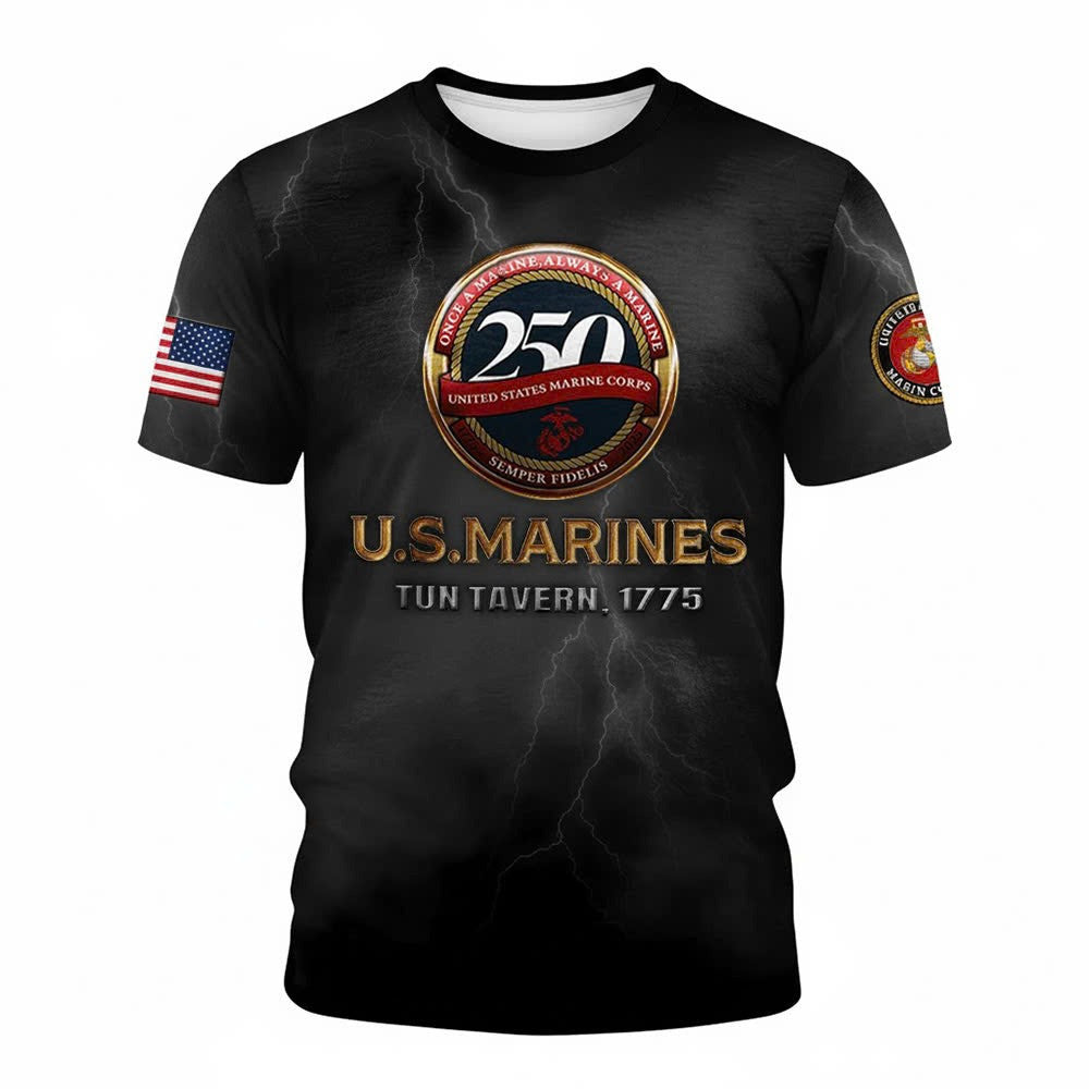USMC 250Th Anniversary 1755 2025 Sweatshirt Marine Corps Merch Xmas Gifts For Veterans - Lilybirchmarket