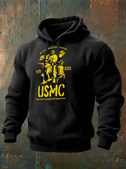 USMC 250th Anniversary Hoodie 1775 2025 Marine Corps Veteran Apparel Gifts For Brotherhood - Lilybirchmarket
