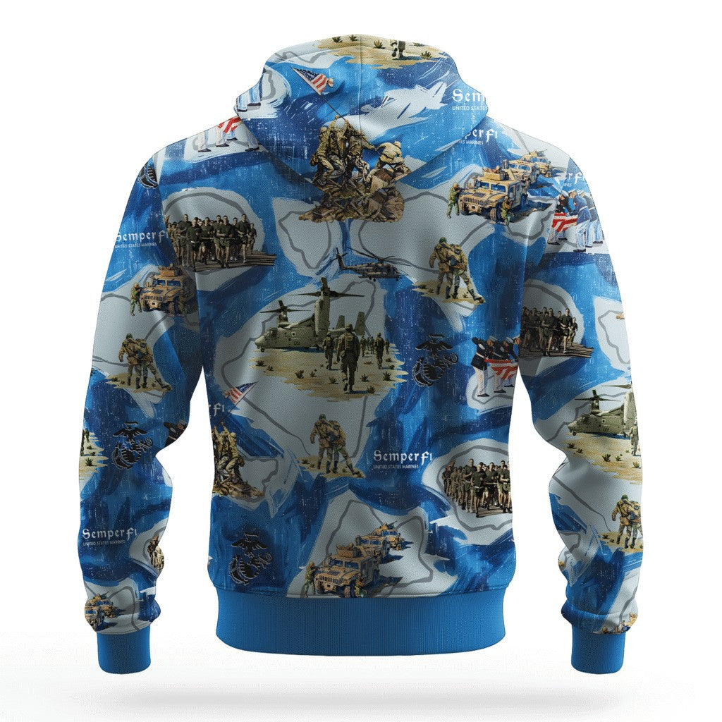 USMC 250Th Anniversary Hoodie 1775 2025 Marine Corps Veteran Clothing Gifts For Him - Lilybirchmarket