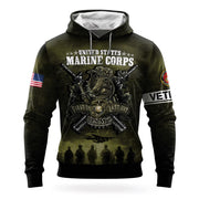 USMC Bulldog Devil Dog 250Th Anniversary Hoodie 1775 2025 Marine Corps Veteran Gift Ideas - Lilybirchmarket