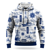 USN Navy 250Th Anniversary Hoodie Patriotic USN Merch United States Navy Veteran Apparel - Lilybirchmarket