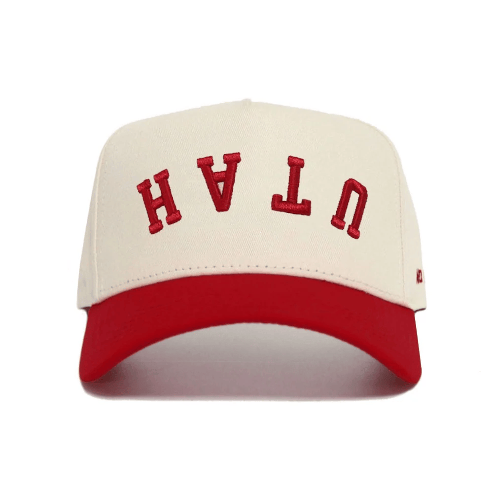 Utah Upside Down Hat Trend Utah Reversed Hat Utah Merch Useful Gifts For Dad - Lilybirchmarket