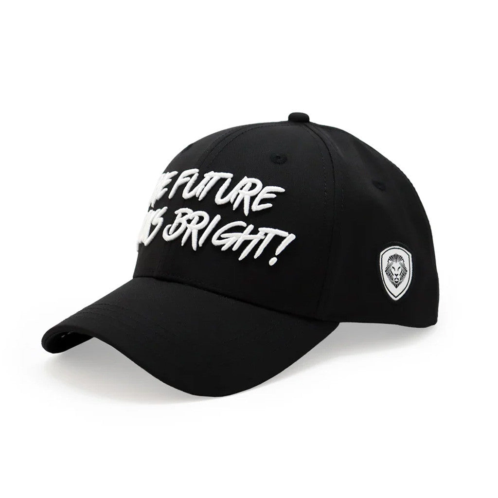 Valuetainment Merch Future Looks Bright Black And White Embroidered Hat Gifts For Dad - Lilybirchmarket