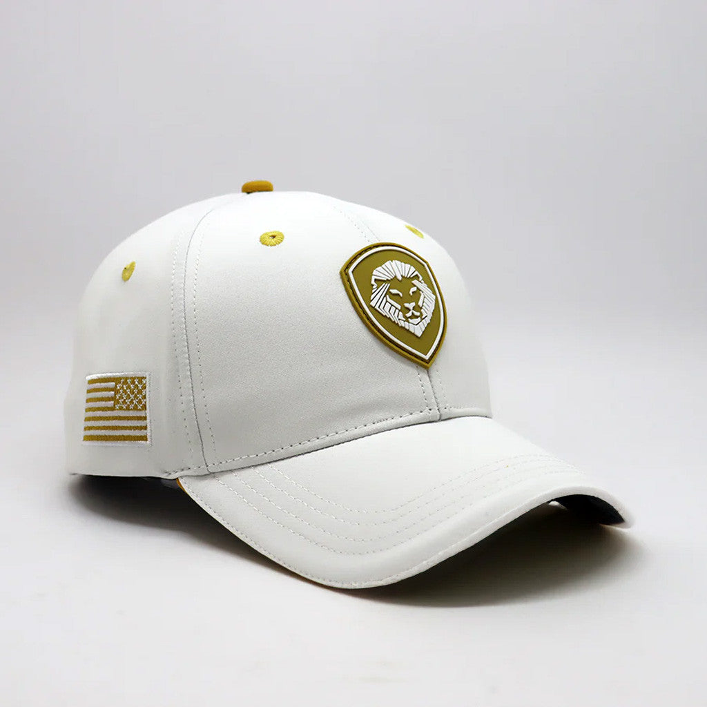 Valuetainment Merch Lion Shield The Future Looks Bright Embroidered Hat Gifts For Dad - Lilybirchmarket