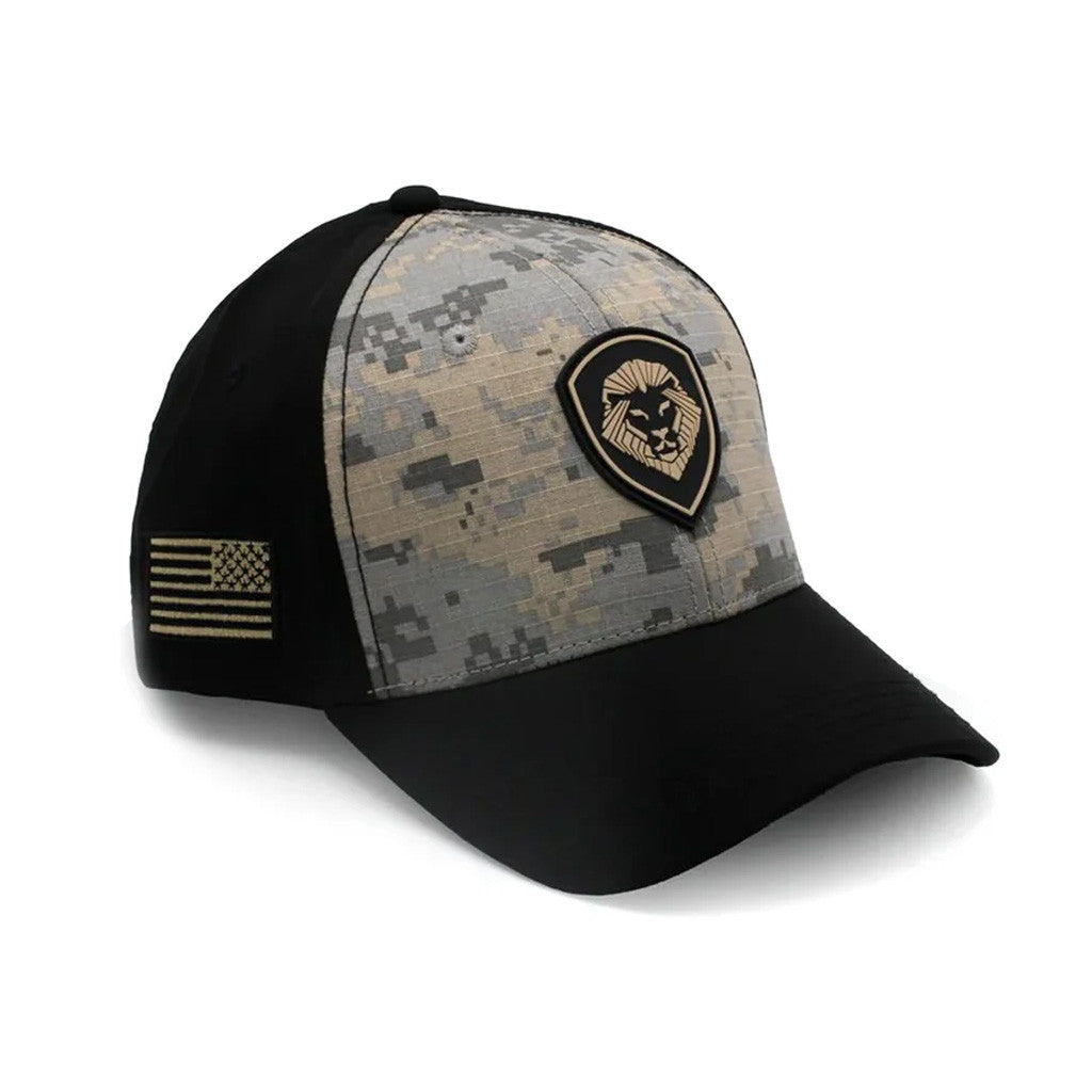 Valuetainment Merch Lion Shield The Future Looks Bright Hat Embroidered Gifts For Husband - Lilybirchmarket