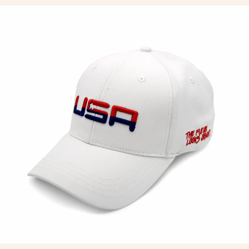 Valuetainment Merch USA The Future Looks Bright Embroidered Hat Patriotic Gifts Ideas - Lilybirchmarket