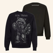 Vampire Freaks Merch Trash Raccoon Stay Trashy Sweatshirt Unique Gifts For Friends - Lilybirchmarket