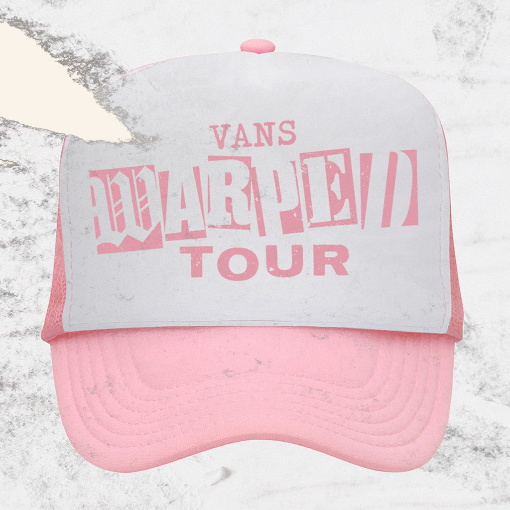 Vans Warped Merch Vans Warped Tour Trucker Hat Unique Gifts For Music Lovers For Her - Lilybirchmarket