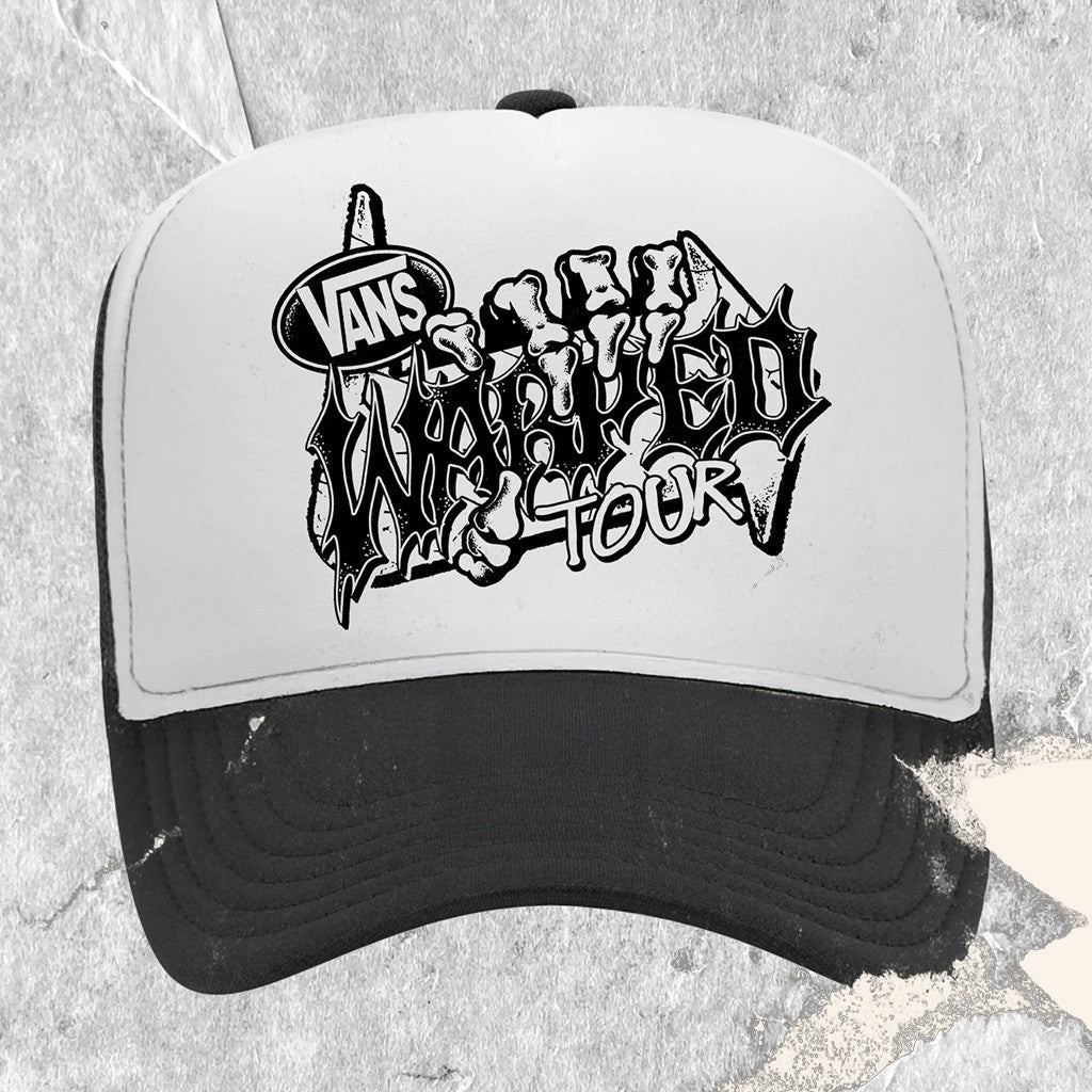 Vans Warped Merch Warped Tour Punk Chaos Trucker Hat Music Gift Ideas For Guys - Lilybirchmarket