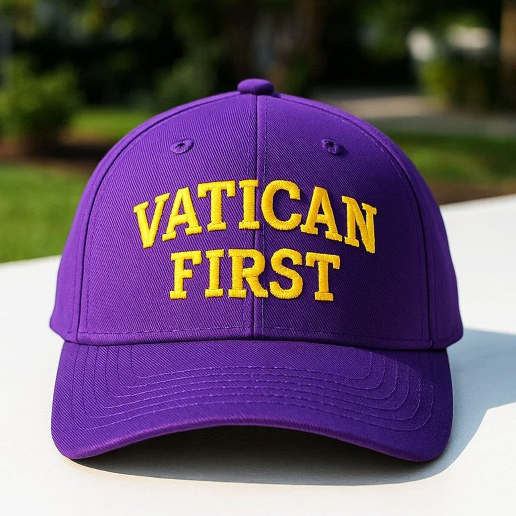 Vatican First Embroidered Hat Christmas Gift Ideas For Him - Lilybirchmarket