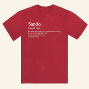 Vegas Matt Merch Sando Definition T-Shirt Christmas Ideas For Husband - Lily Birch Market