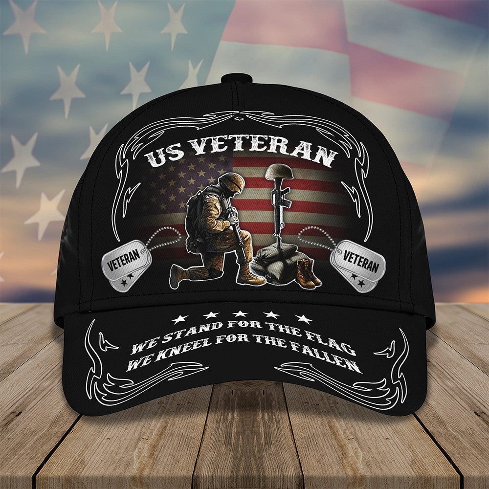 Veteran Hat We Stand For Flag Kneel For The Kneel Military Thank You Gifts - Lilybirchmarket