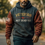 Veteran Not Dead Yet Hoodie 3D Print USA Flag Patriotic Clothing Veterans Day 2025 Gifts - Lilybirchmarket