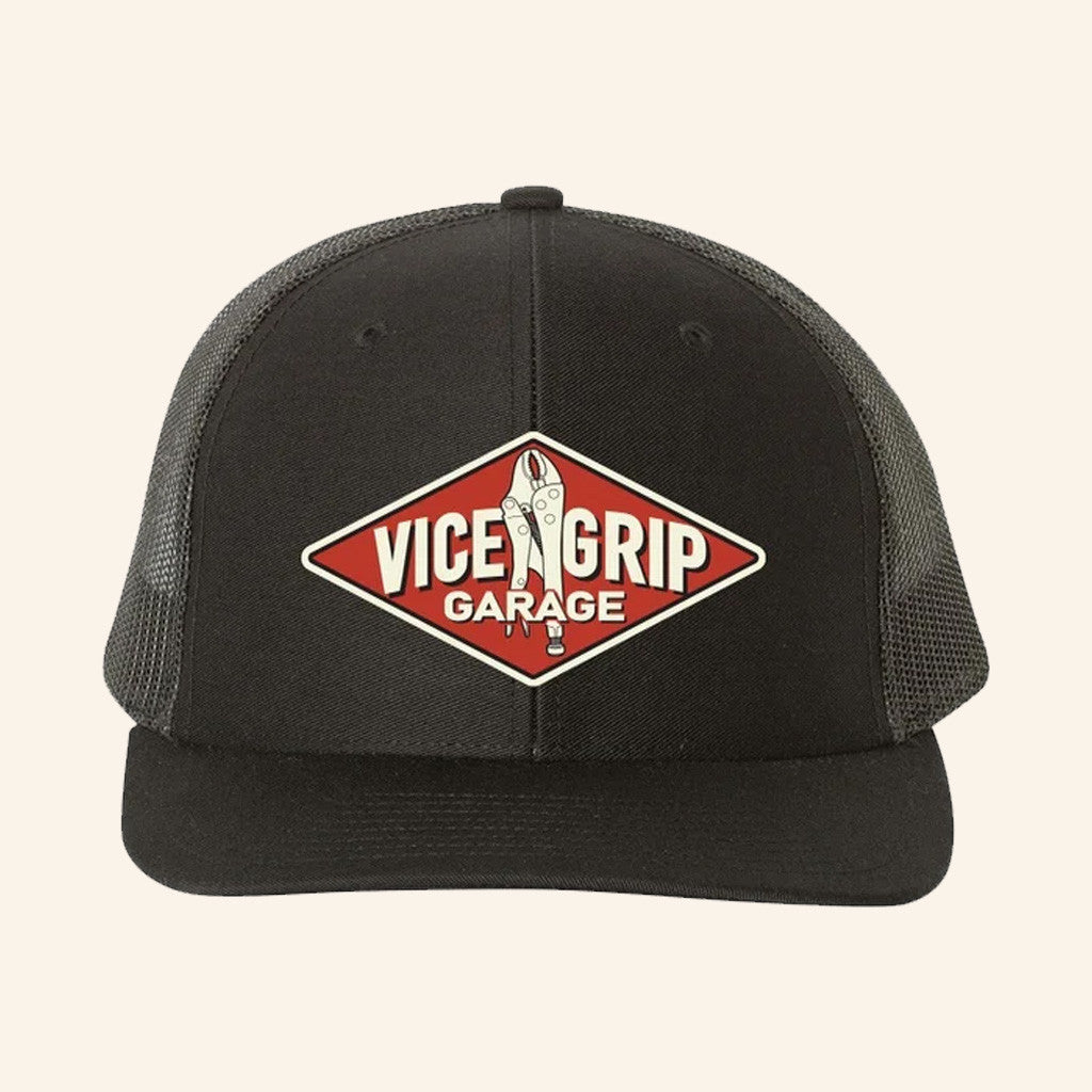 Vice Grip Garage Merch VGG Garage Sign Trucker Hat Present For Husband - Lilybirchmarket