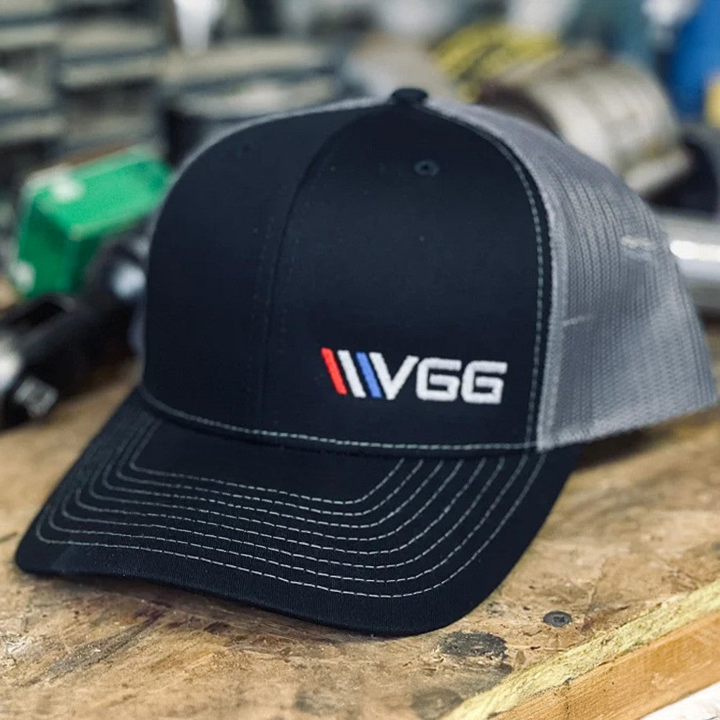 Vice Grip Garage Merch VGG Richardson Trucker Hat Embroidered Gifts For Him - Lilybirchmarket