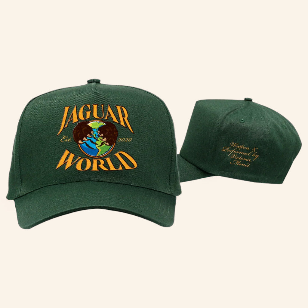 Victoria Monet Merch Jaguar World Embroidered Cap Gifts For Husband - Lilybirchmarket