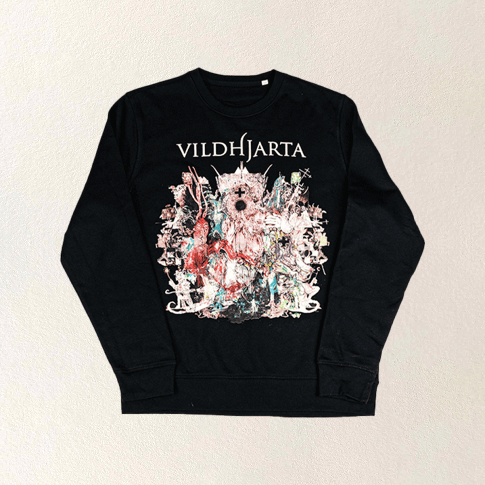 Vildhjarta Merch Vildhjarta Black Sweatshirt Gifts For Band Fans Unique Gift for Southern Men - Lilybirchmarket
