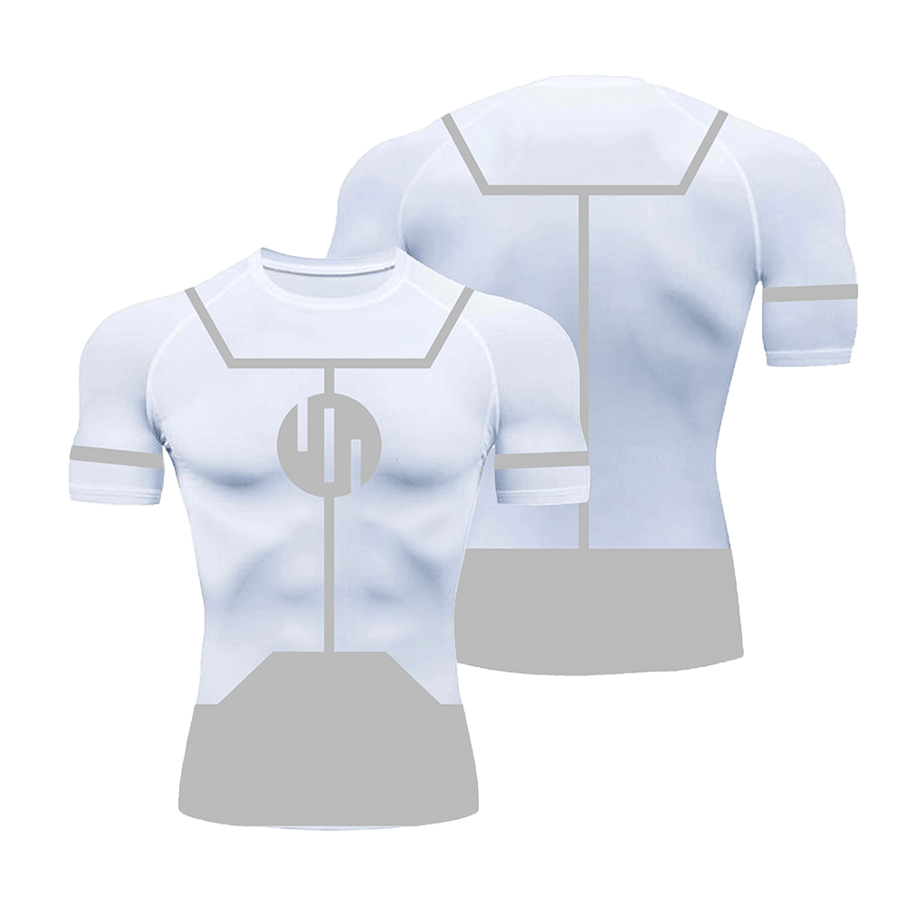 Viltrumite Compression Shirt Conquest Viltrumite Rash Guard Short Sleeve Gift Idea for Him - Lily Birch Market