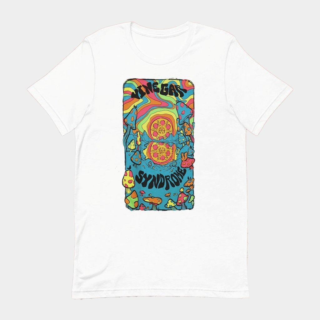 Vinegar Syndrome Shroomland Psychedelic Sun Variant T-Shirt Best Gifts For Him - Lily Birch Market