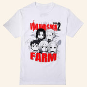 Vinland Saga Merch VS Season 2 Farm Chibi Characters T-Shirt Best Gifts Fan Manga Fans - Lily Birch Market