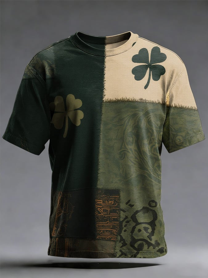  Vintage Irish Saint Patrick's Day T-Shirt Shamrock St Patricks Shirts Gifts For Father - TradiViet