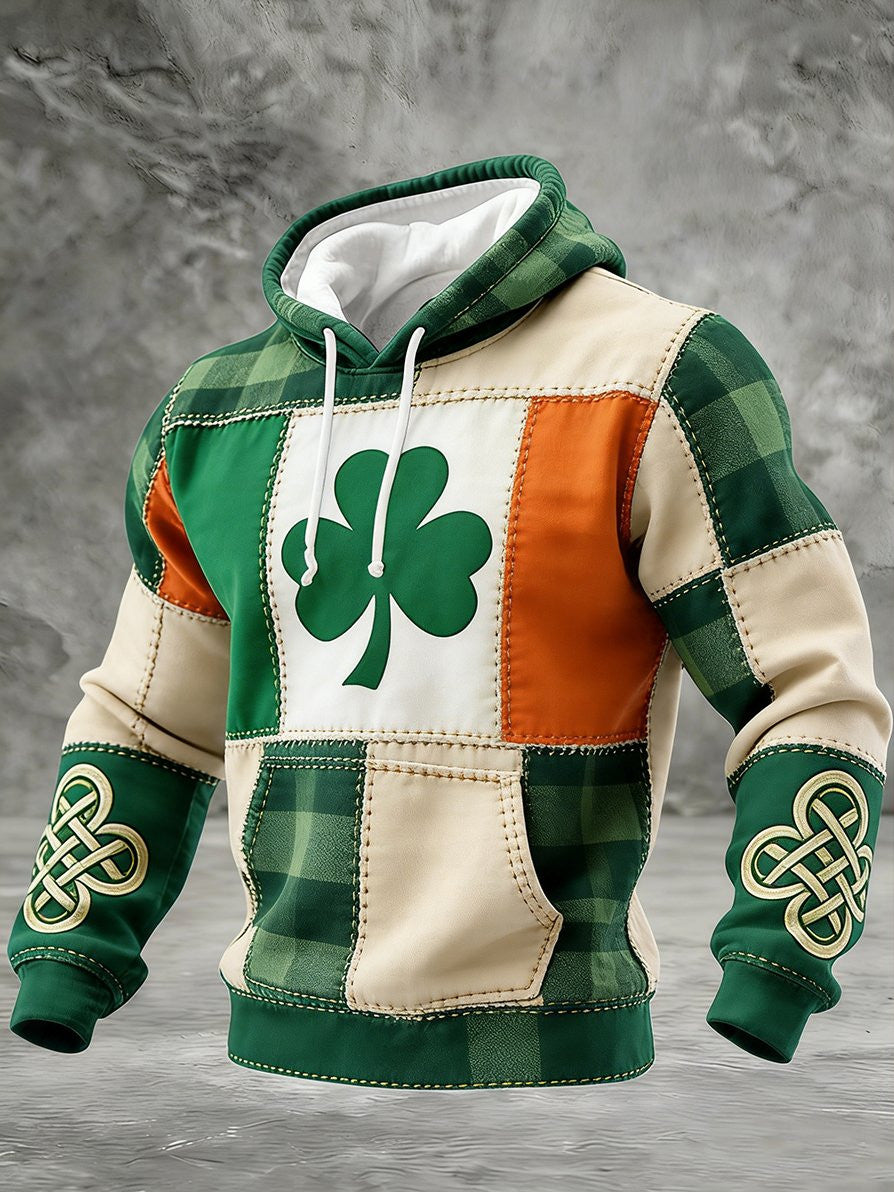 Vintage Lucky St Patricks Day Hoodie Trendy Hoodie Best Gifts For St Patrick's Day - Lilybirchmarket