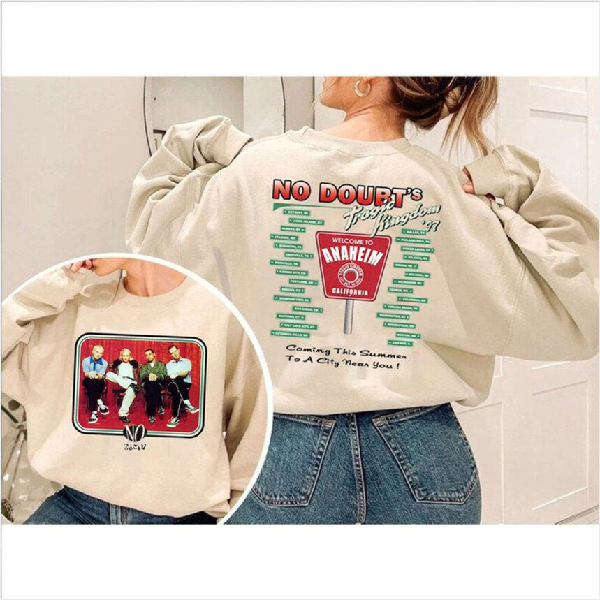 Vintage No Doubt 1997 T-Shirt, No Doubt Tragic Kingdom Tour Sweatshirt Gifts For Best Friend - Lilybirchmarket