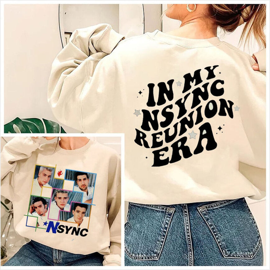 Vintage Nsync 1999 Tour Tee Sweatshirt, Nsync Comfort Color T-Shirt, Nsync Sweatshirt Vintage, Nsync Merch Sweatshirt Gifts For Him - Lilybirchmarket
