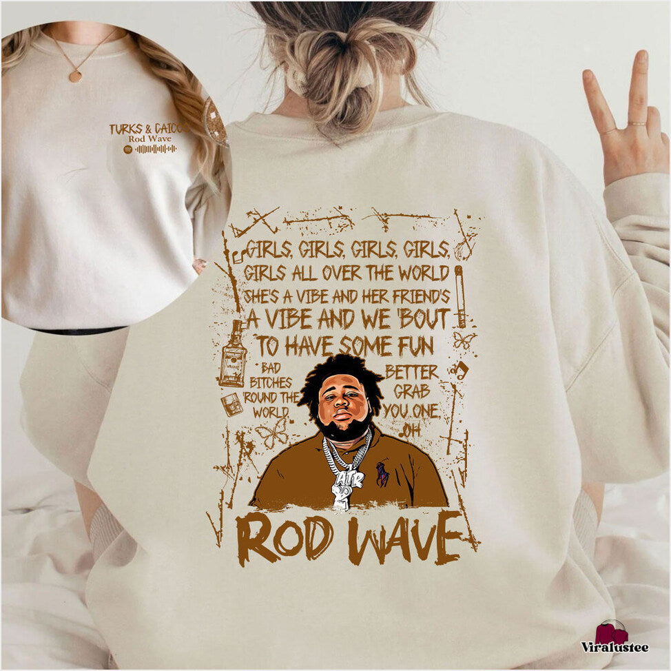 Vintage Rod Wave Turks&Caicos Sweatshirt Gifts For Him Merch Clothing (2) - Lilybirchmarket